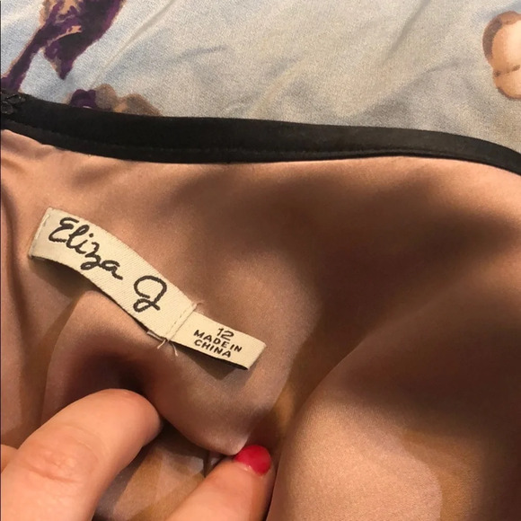 Polka Dot Empire Waist Dress - Picture 6 of 6